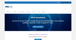 Desktop Screenshot of elluxconsultoria.com.br